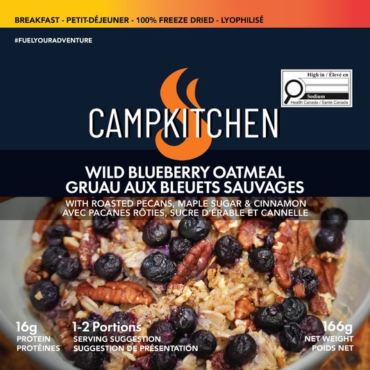 WILD BLUEBERRY OATMEAL