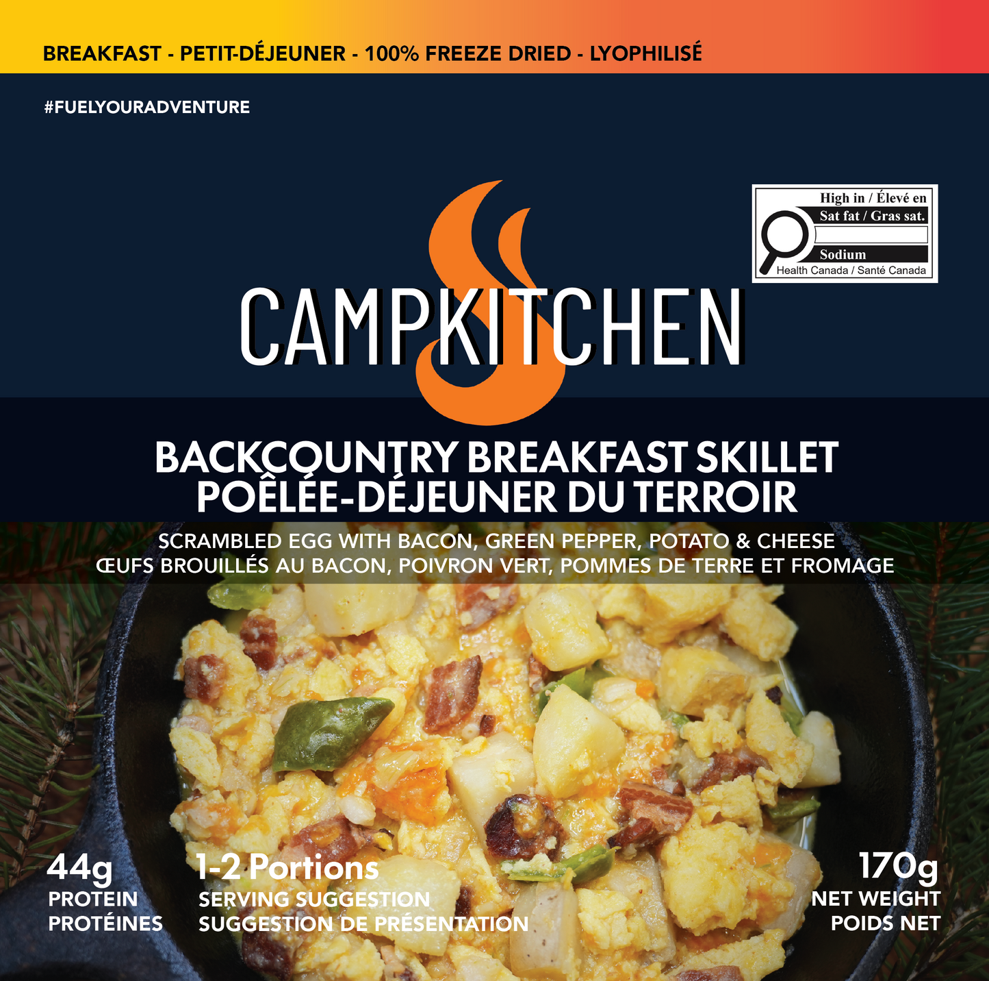 BACKCOUNTRY BREAKFAST SKILLET